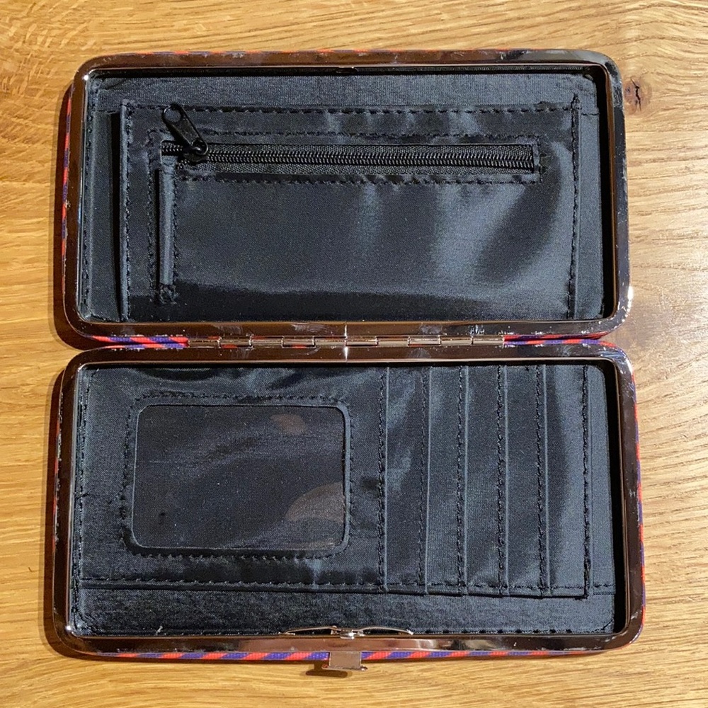 Pink & Purple Chevron Pattern Wallet - Picture 3 of 4